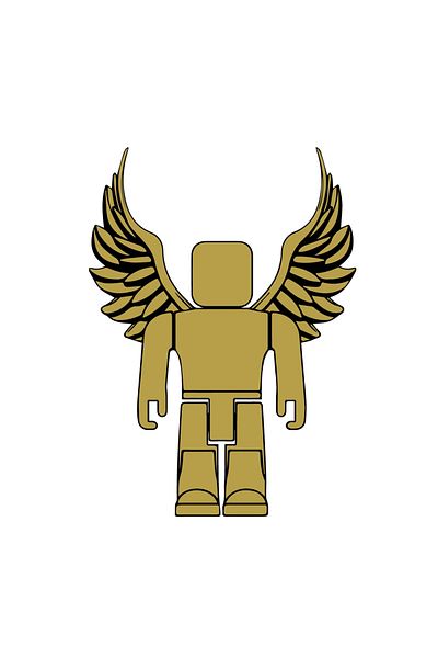 INOVATIX Set of 8 pieces, Sticker Roblox The Golden Blox Award, INOVATIX®. 6 cm