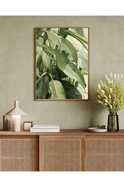 woodhomeworks Tek Parça Salon Ofis Dekor Tablo Ttk