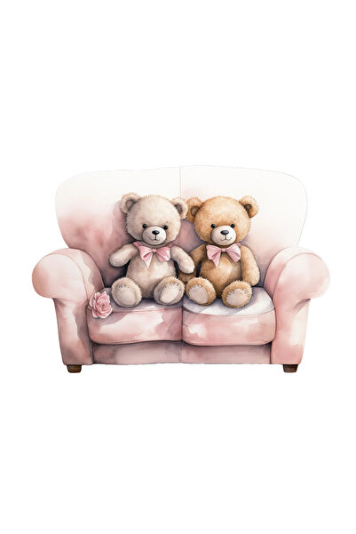 INOVATIX Set de 8 piese, autocolant de Ziua Îndrăgostiților cu ursuleți pe ca...