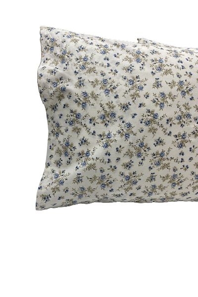 LILYUM Cotton Floral Patterned Pillow Case 2 Pack 50X70 cm