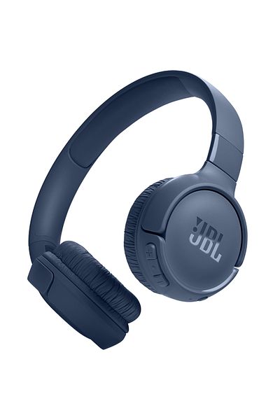 JBL Casti audio wireless on-ear JBL Tune 525BT, JBL Pure Bass Sound, Bluetooth 5.3, Blue
