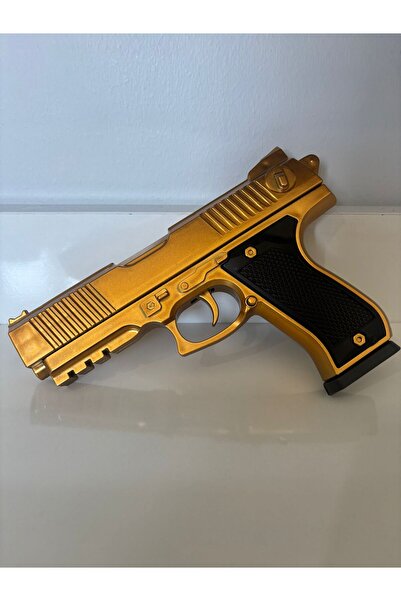 shop Oyuncak Tabanca Gold-Siyah ve Gümüş Renk Boncuklu Oyuncak Tabanca 1 Adet + 21 Paket Boncuk