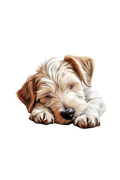 INOVATIX Set de 8 piese, autocolant Sealyham Terrier, INOVATIX®. 6 cm