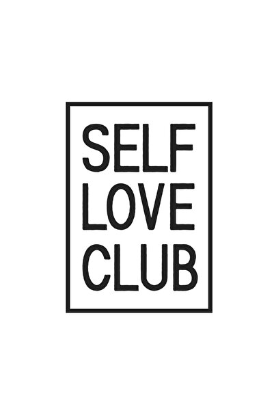 INOVATIX Set de 8 piese, autocolant Self Love Club, INOVATIX®. 6 cm