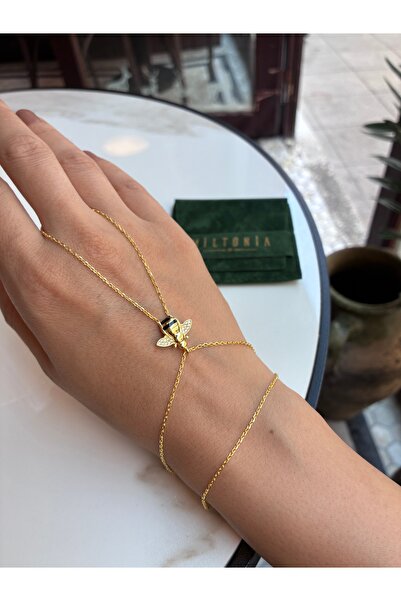 Miltonia Arı 925s Gümüş Şahmeran