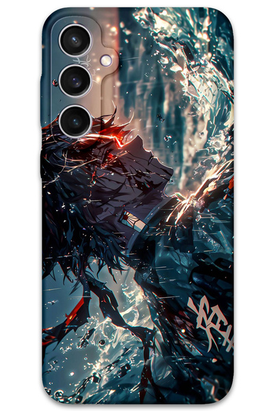 Gramaphone Galaxy S24 FE Uyumlu Anime Desenli Telefon Kılıfı + Ekran Koruyucu...