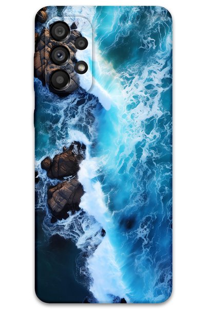 Gramaphone Galaxy A53 Compatible Marble Pattern Phone Case + Screen Protector...