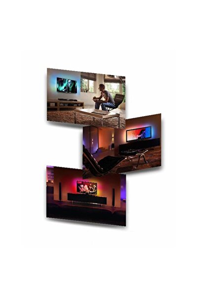 Universal Bandă LED cu iluminare de fundal RGB pentru televizor ambiental