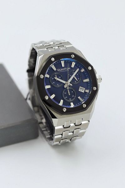 Quantum Steel Cord Men Wrist Watch Asw123-I1960Q