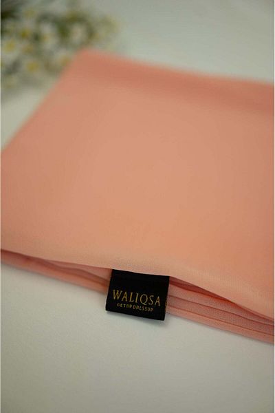 waliqsa Hijab | Salmon