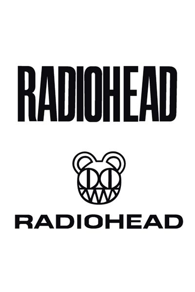 INOVATIX Set de 8 piese, autocolant Radiohead rock, INOVATIX®. 6 cm