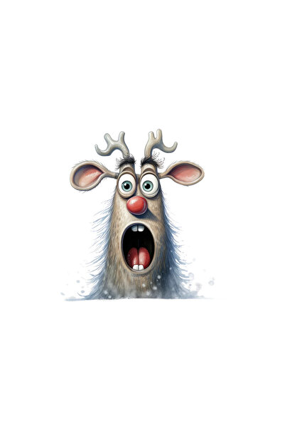 INOVATIX Set de 8 piese, autocolant ren surprins, INOVATIX®. 6 cm