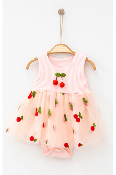Nayinom Kirazlı bebek elbise
