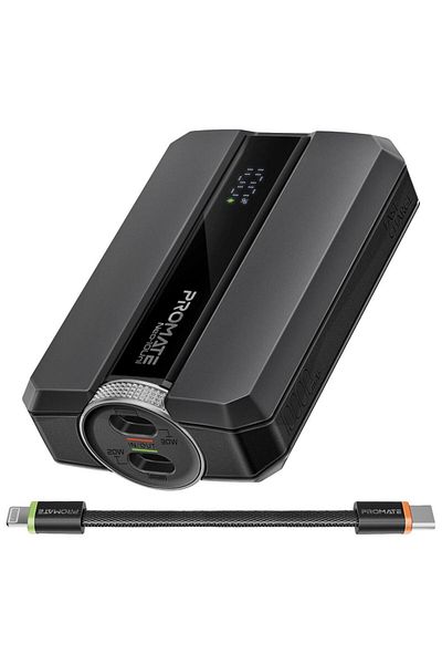 Promate 10000mAh Compact Portable Battery