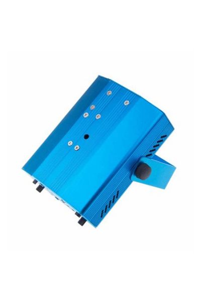 Gaia Laser Projector With Metal Housing, Colorful Light Show, Projecting Different Shapes, Blue, GAIA