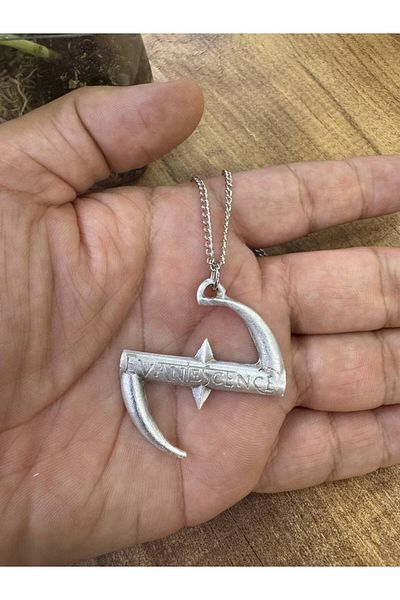 Herşey Nota Evanescence with the Soul |   Gothic Rock Style Unisex Necklace – 60 cm Chain
