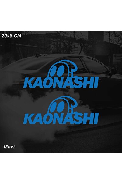 ARONA ملصق KAONASHI (ملصق السيارات الياباني) ملصق JDM للدراجات النارية والسيا...