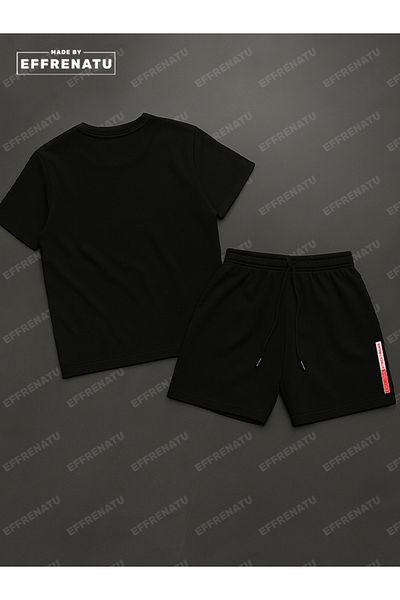 EFFRENATU T-Shirt and Shorts Set with Great Colors and Prints. Available in Plus Sizes