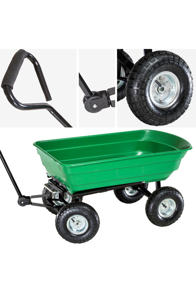 OEM Cărucior de grădină și curte, cu cupă basculantă