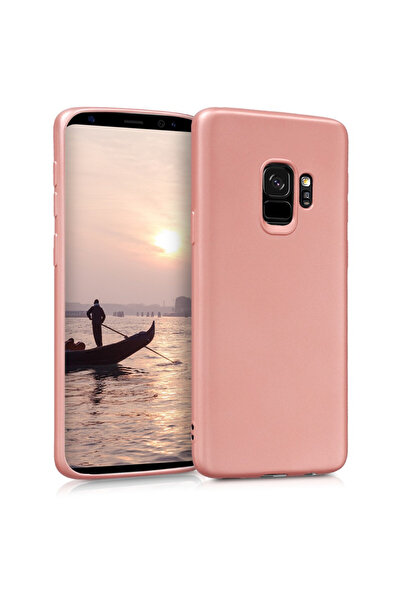 OEM Θήκη Samsung Galaxy S9, λεπτή, ανθεκτική σε κραδασμούς, ροζ χρυσό