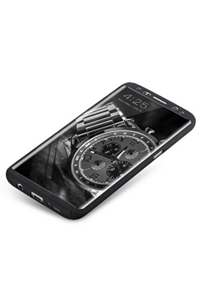 OEM Husă de protecție pentru Samsung Galaxy S8 Full Cover 360 Neagră + Folie ...