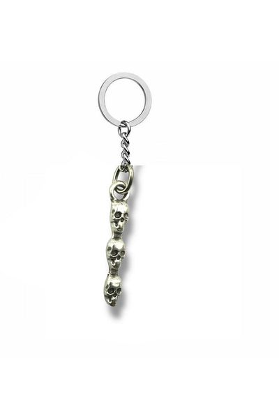 Herşey Nota Skull Motif |   Asi and Stylish Unisex Keychain