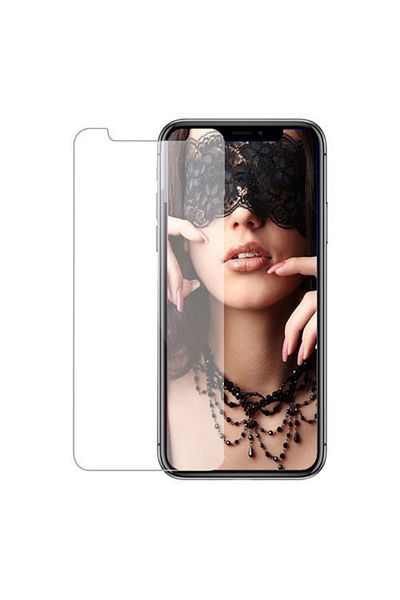 OEM Folie de sticlă securizată pentru Apple iPhone XS, oferă protecție ultra-subțire, neagră