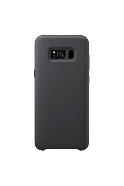 BLACK Θήκη Samsung Galaxy S8, ανθεκτική σε κραδασμούς σιλικόνη, μαύρη