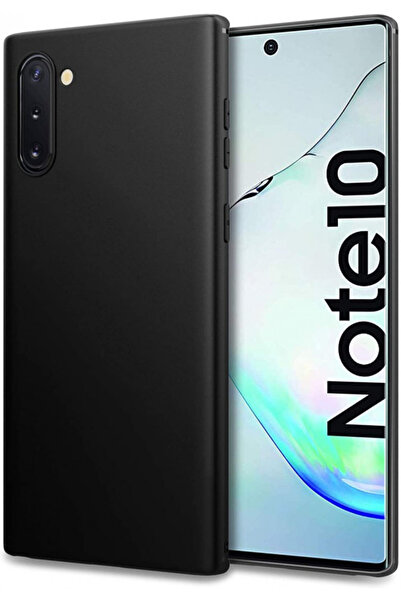 OEM Θήκη Samsung Galaxy Note 10, λεπτή αντι-κρούση σιλικόνης Μαύρη