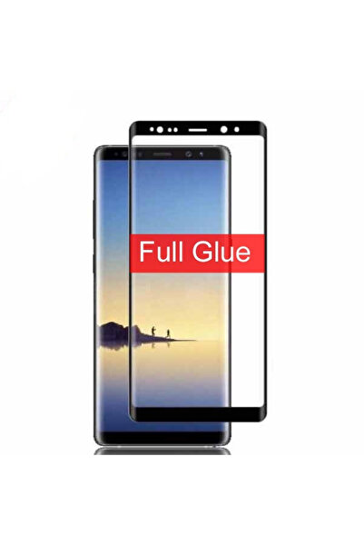 OEM Samsung Galaxy Note 8 ΠΡΟΣΤΑΤΕΥΤΙΚΗ ΦΙΛΜ ΓΥΑΛΙΟΥ FULL GLUE με μαύρα άκρα ...