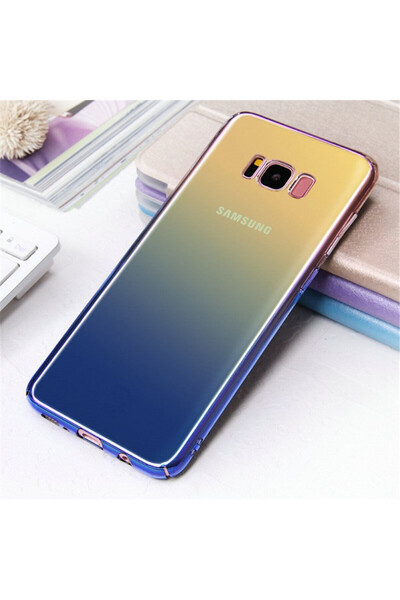 YELLOW Carcasă Samsung Galaxy S8 Plus, Culoare Gradient Chameleon Albastru-Galben