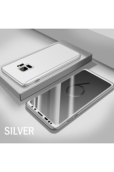 Silver Husă Samsung Galaxy S9, Full Body Luxury Silver, acoperire completă la...