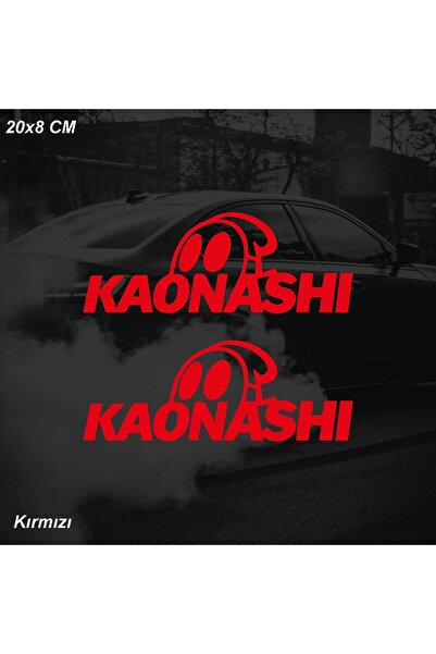 ARONA ملصق KAONASHI (ملصق السيارات الياباني) ملصق JDM للدراجات النارية والسيا...