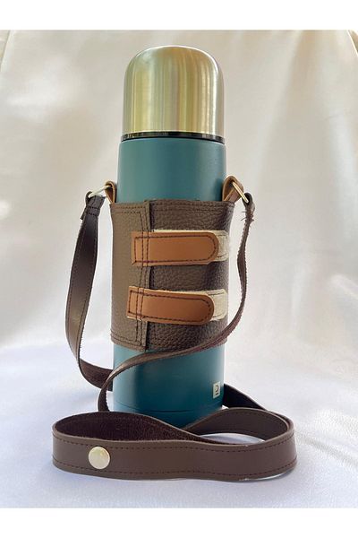 YOUC Design Thermos Case Thermos Bag with Shoulder Strap Adjustable Size Strap