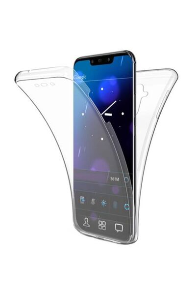 OEM Carcasă 360° compatibilă cu Samsung Galaxy A8 2018 - Transparentă