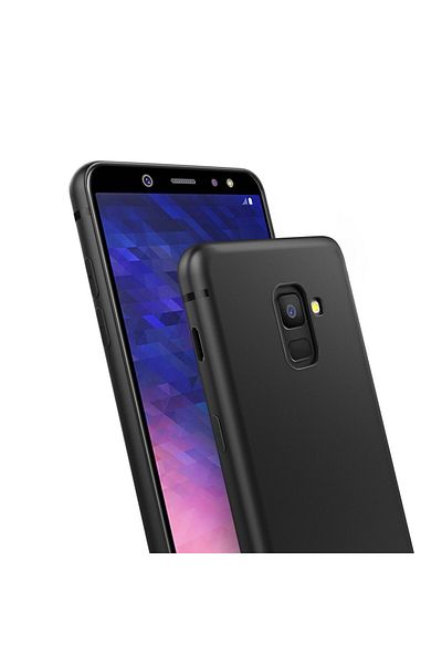 OEM Carcasă pentru Samsung Galaxy A6 Plus, MyStyle Perfect Fit, Negru