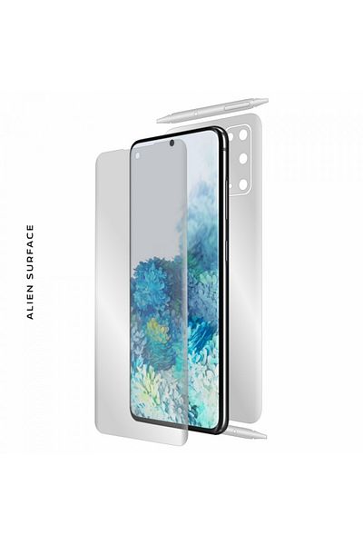 OEM Protector de ecran Alien Surface HD, față, spate, laterale Samsung GALAXY S20 + cadou Alien Fiber