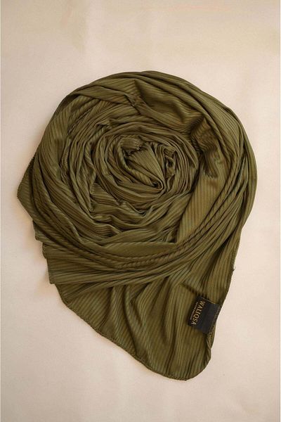 waliqsa Lining Hijab | Olive