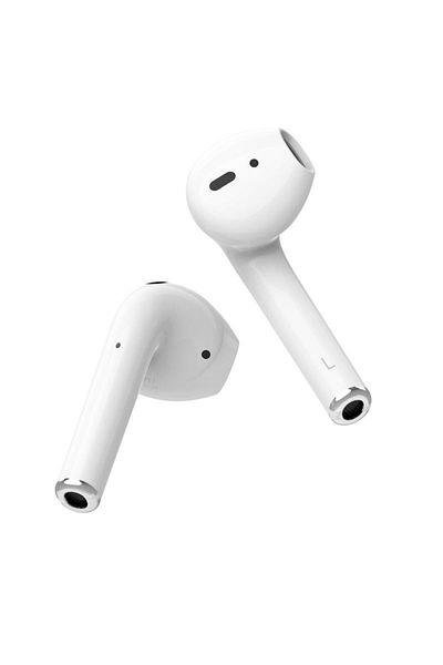 Hoco Casti Bluetooth EW25, Gaming Earbuds cu Microfon, Universal compatibile, Ultra thin, Alb
