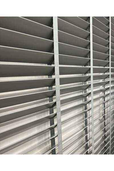 ömer ilhan gerçek ahşap jaluzi gri renkli ahşap jaluzi