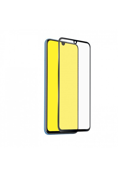 BLACK Huawei P SMART 2019 Γυάλινη μεμβράνη, 9D FULL GLUE Μαύρο