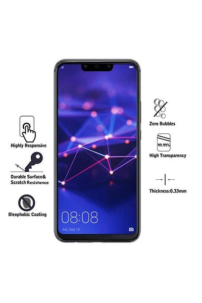 OEM Huawei MATE 10 LITE Glass Film, MyStyle 9D FULL GLUE BLACK