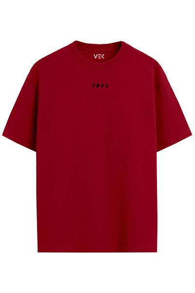Uniquetex Μπλουζάκι VEK KUMAN WARRIOR Oversize 100% βαμβάκι