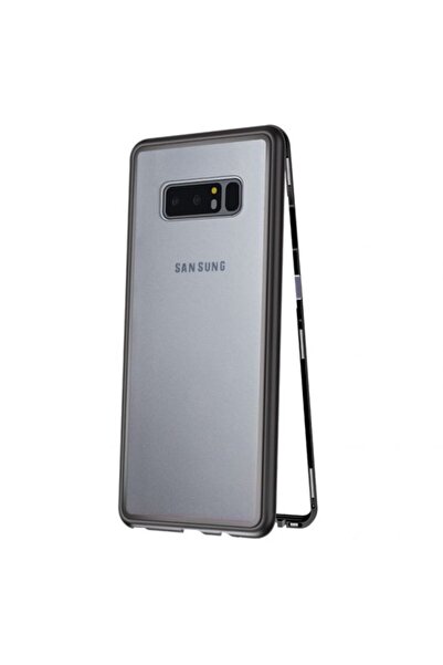 OEM Магнитен калъф 360° защитен калъф за Samsung Galaxy Note 8, черен
