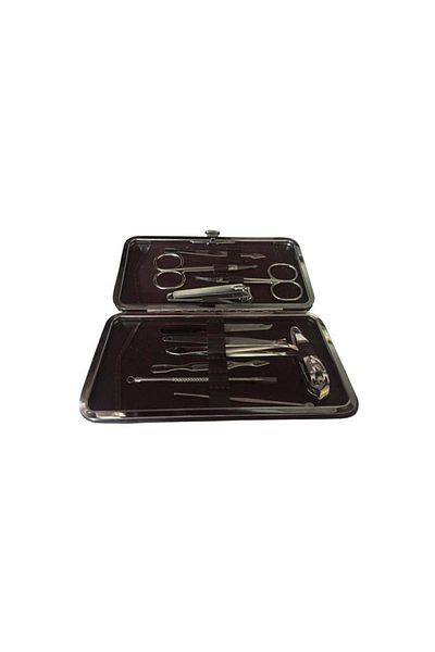 dro Manicure and pedicure kit, 11 pieces, nail clipper, scissors, various tools, DRO-TM1
