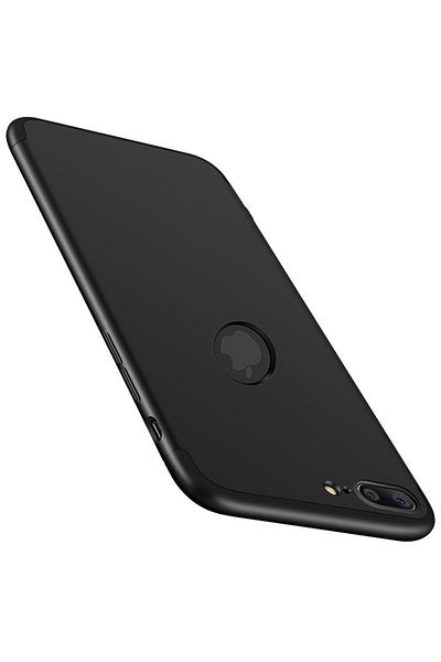 OEM Husa pentru iPhone 8 oferă protecție completă 3 în 1, Ultrathin Lux, Negru Mat