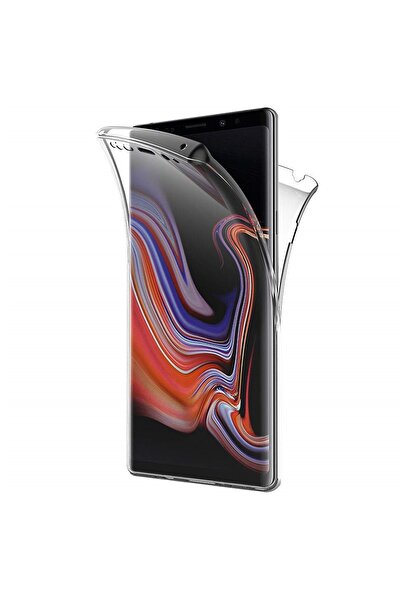 OEM Πλήρης θήκη TPU 360° (μπροστά + πίσω) για Samsung Galaxy Note 9, διαφανής