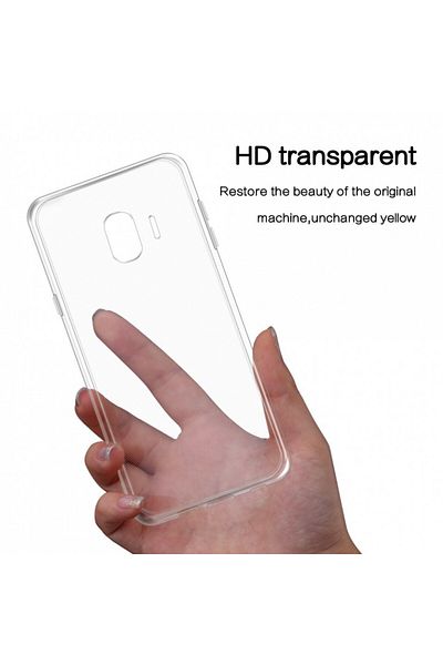 Clear Carcasă Samsung Galaxy J4 Plus, silicon TPU transparent