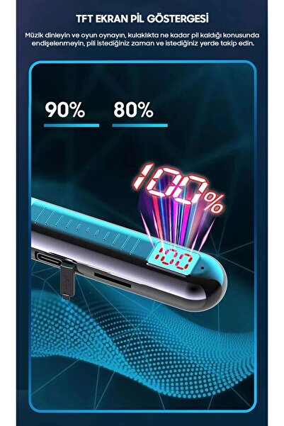 Lucatech Samsung A20 / A20s / A21 / A21s / A22 / A23 / A24 / A25 uyumlu Boyun Bantlı Bluetooth 450 Saat