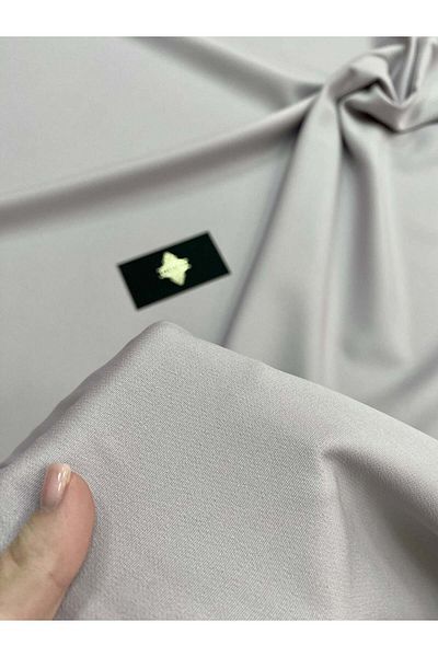 Luxuro Premium Stretch Crepe Grey